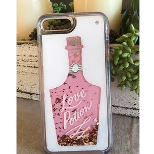 Kate Spade Glitter iPhone 8 plus case